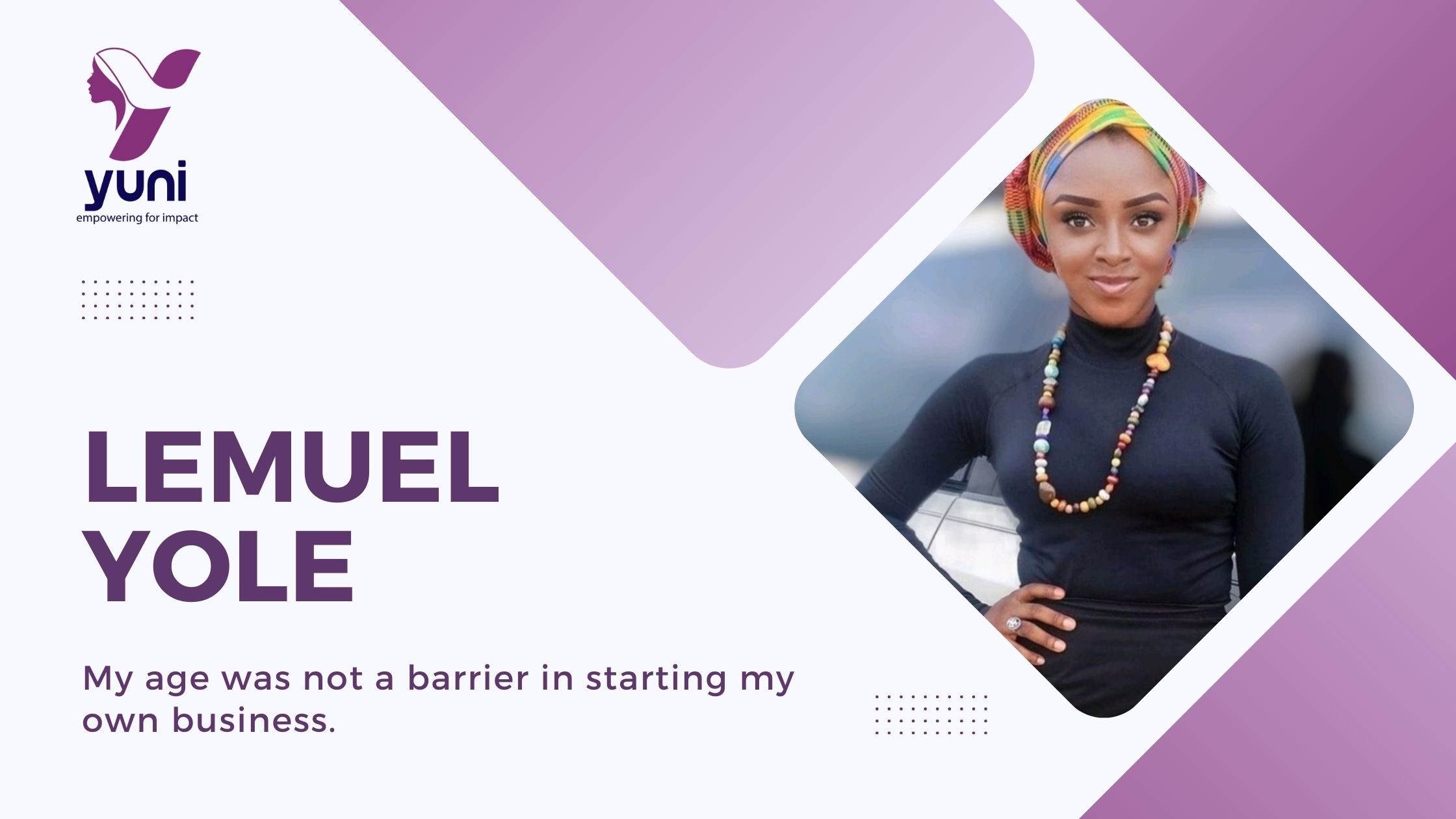 Yuni : Womens Holistic Growth Platform