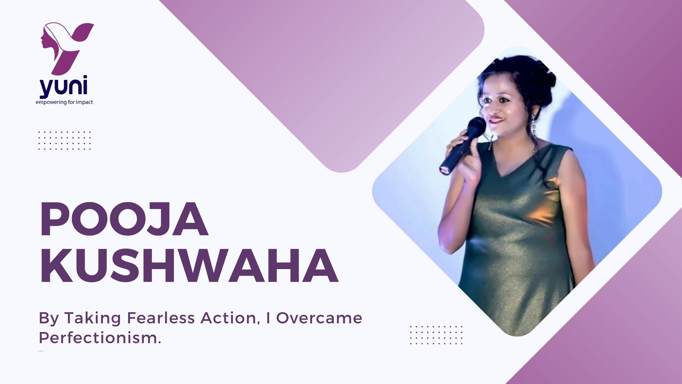 POOJA KUSHWAHA: Empowering Transformation: Journey From Shyness To Success