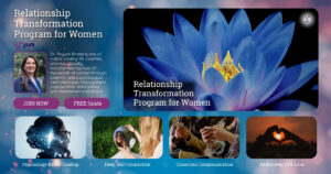 Empowered woman embracing positive relationship transformation Program for Women